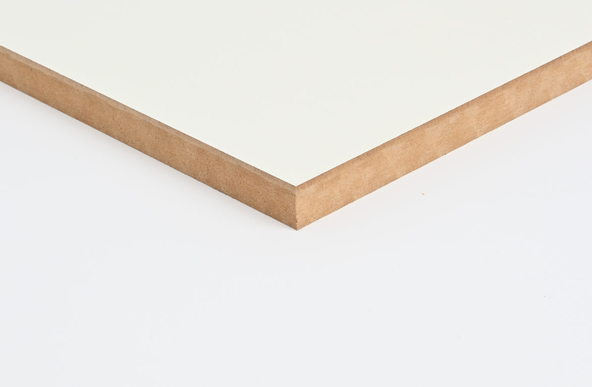 MDF Melamin, Hvid K101SM E1